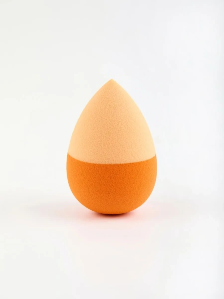 Спонж для макияжа "Капля", Orange&Peach Solomeya Drop blending sponge, Orange&Peach, 1 шт
